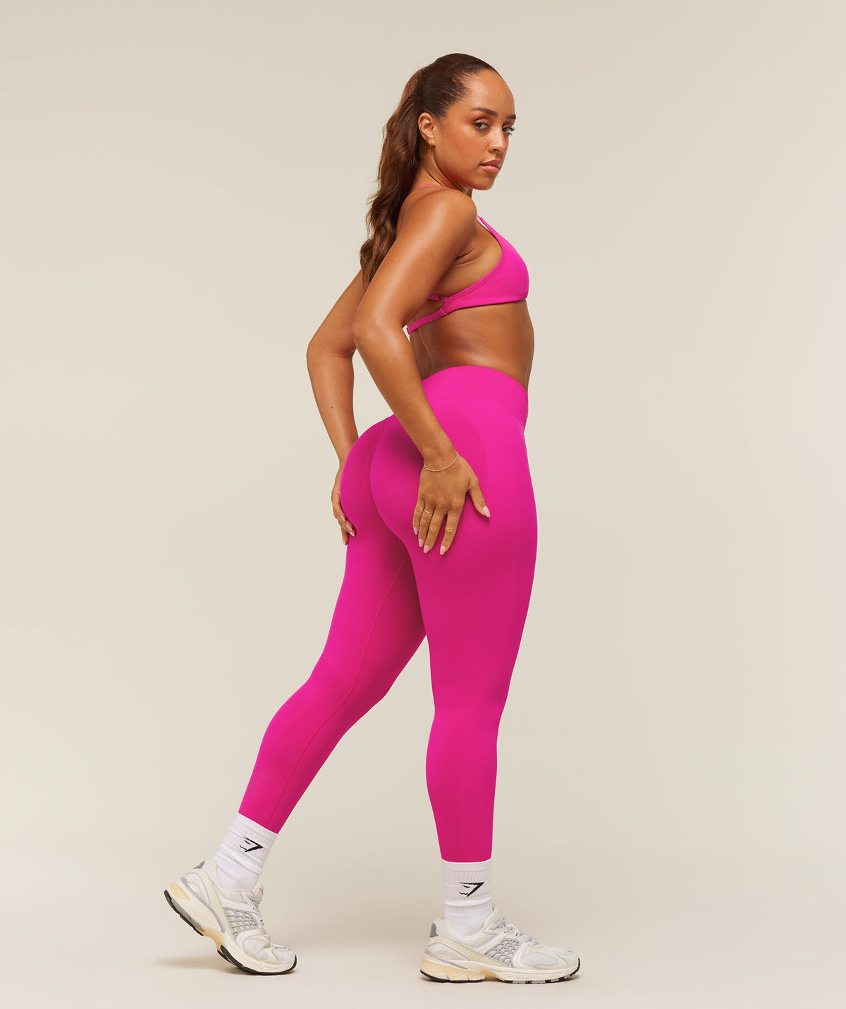 Lift Seamless 2.0 Mid-Rise Leggings - Super-Set Pink