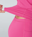 SoftlyZero™ Plush Backless Active Dress-Longer Length-Easy Peezy Edition - Fuchsia Purple
