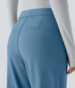 Halara Flex™ DayStretch High Waisted Pocket Work Flare Pants - Light Azure