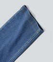 Halara Flex™ High Waisted Pocket Denim Capri Casual Leggings - Denim Dark Blue