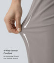 Halara Flex™ High Waisted Body Sculpt Waist-Slimming Pocket Wide Leg Micro Waffle Work Pants - Satellite