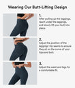 Halara UltraSculpt™ High Waisted Scrunch Butt Lifting Tummy Control Pocket Shaping Training Leggings - Carbon