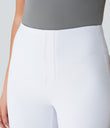 Halara Flex™ High Waisted Back Side Pocket Slight Flare Work Pants - White