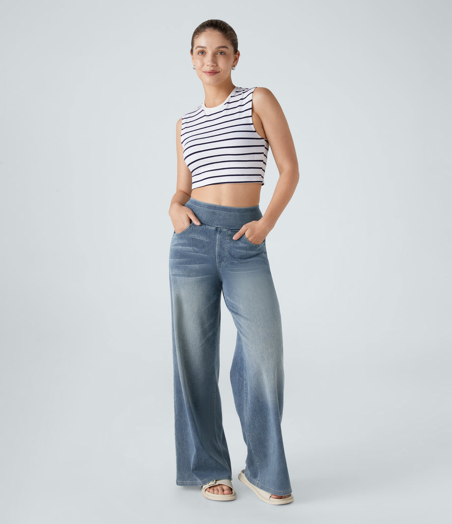 Blue Gray Denim