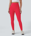 Halara UltraSculpt™ High Waisted Butt Lifting Tummy Control Pocket Shaping Workout Leggings - Aura Orange