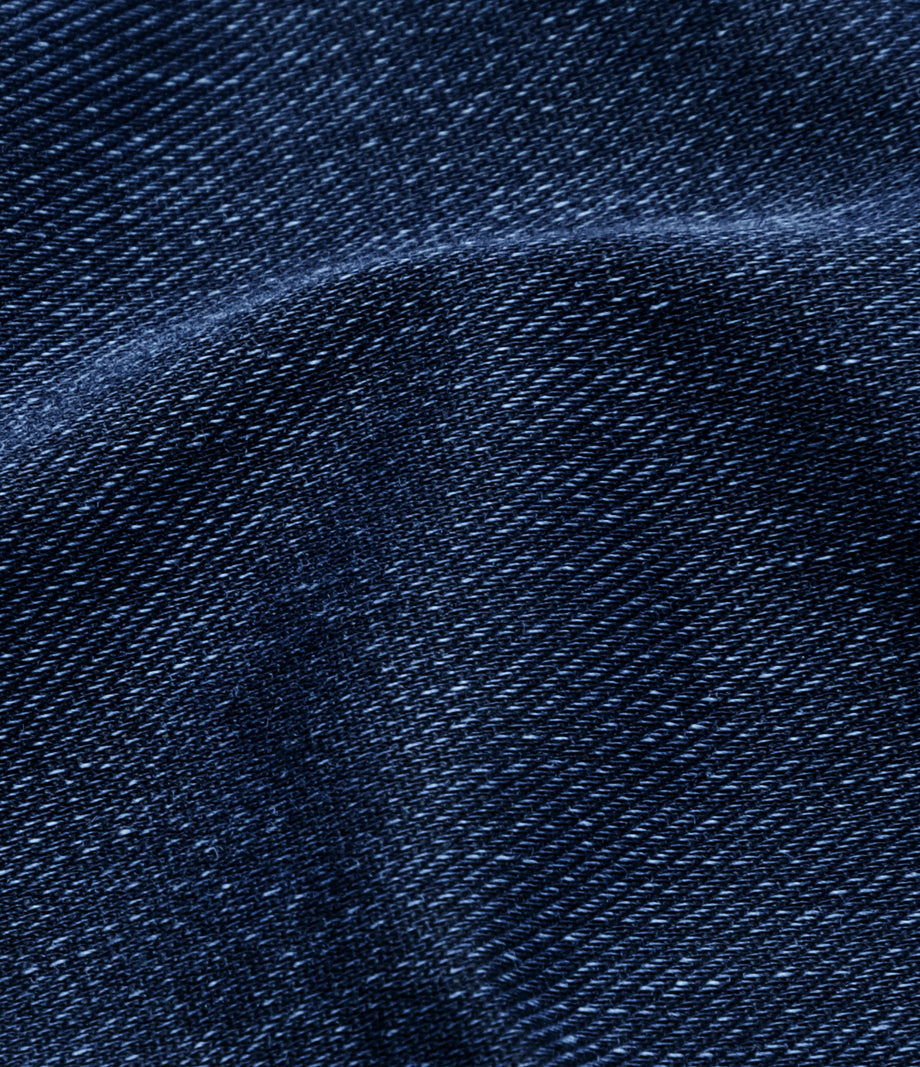 Halara Flex™ High Waisted Pocket Denim Capri Casual Leggings - Midnight Blue Denim