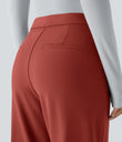 Halara Flex™ DayStretch High Waisted Pocket Work Flare Pants - Cinnabar