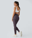 OneForm Seamless Flow High Waisted Booty Scrunch Leggings - Night's Purple