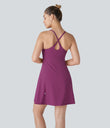 SoftlyZero™ Plush Backless Active Dress-Longer Length-Easy Peezy Edition - Ume Purple