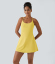 SoftlyZero™ Plush Backless Active Dress-Easy Peezy Edition - Crisp Yellow