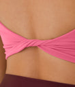 Double Straps Cropped Yoga Tank Top - Pink Lemonade