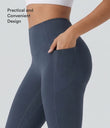Halara UltraSculpt™ High Waisted Tummy Control Butt Lifting Ruched Pocket Shaping Yoga Leggings - Carbon