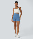 Halara UltraSculpt™ High Waisted Tummy Control Side Pocket Shaping Training Biker Shorts 5'' - Pacific Coast