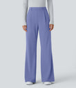 Halara Flex™ DayStretch High Waisted Pocket Work Flare Pants - Jacaranda