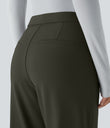 Halara Flex™ DayStretch High Waisted Pocket Work Flare Pants - Forest Night