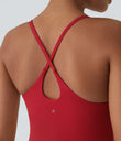 SoftlyZero™ Plush Backless Active Dress-Easy Peezy Edition - Mars Red