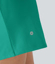 SoftlyZero™ Airy Super High Waisted 2-in-1  Cool Touch Yoga Shorts 5'' with Pockets-Longer Length - Waterfall