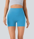Halara UltraSculpt™ High Waisted Scrunch Butt Lifting Tummy Control Pocket Shaping Workout Biker Shorts 5'' - Swim Cap
