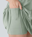 SoftlyZero™ Plush Backless Active Dress-Longer Length-Easy Peezy Edition - Sea Foam