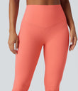 Halara UltraSculpt™ High Waisted Tummy Control Pocket Shaping Yoga Bootcut Leggings - Fusion Coral
