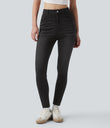 Halara Flex™ High Waisted Casual Skinny Jeans with Pockets - Phantom Denim