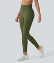 OneForm Seamless Flow High Waisted Booty Scrunch Leggings - Winter Moss