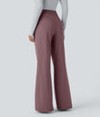 Halara Flex™ DayStretch High Waisted Pocket Work Flare Pants - Purple Sandalwood