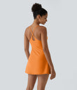 SoftlyZero™ Plush Backless Active Dress-Easy Peezy Edition - Sun Orange
