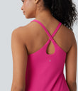 SoftlyZero™ Plush Active Dress-Longer Length-Easy Peezy Edition DD-F Cups - Fuchsia Purple