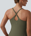 Softlyzero™ Plush Backless Active Dress-Easy Peezy Edition DD-F - Grass Grey Green
