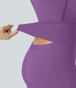 SoftlyZero™ Airy Backless Twisted Cool Touch Dance Active Dress-Easy Peezy Edition - Dewberry