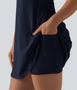 Softlyzero™ Plush Backless Active Dress-Easy Peezy Edition DD-F - Peacoat