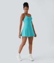 SoftlyZero™ Plush Backless Active Dress-Easy Peezy Edition - Baroque Blue