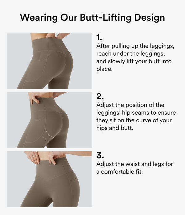 Halara UltraSculpt™ High Waisted Butt Lifting Tummy Control Pocket Shaping Training Biker Shorts 5'' - Dawn Brown