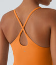 SoftlyZero™ Plush Backless Active Dress-Easy Peezy Edition - Sun Orange