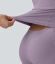 Softlyzero™ Plush Backless Active Dress-Easy Peezy Edition DD-F - Tulip Purple