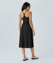 Everyday Midi Chill Dress-La Land - Black