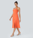 Everyday Midi Chill Dress-La Land - Dusty Orange