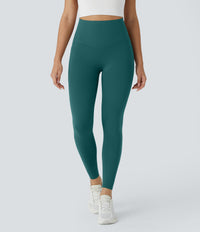 Halara UltraSculpt™ High Waisted Butt Lifting Tummy Control Pocket Shaping Workout Leggings - June Bug