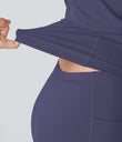 SoftlyZero™ Plush Backless Active Dress-Longer Length-Easy Peezy Edition - Peacoat