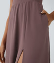 Everyday Midi Chill Dress-La Land - Deep Tea Brown