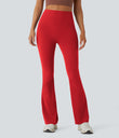 Halara UltraSculpt™ High Waisted Tummy Control Pocket Shaping Yoga Bootcut Leggings - Aura Orange