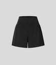 SoftlyZero™ Airy Super High Waisted 2-in-1  Cool Touch Yoga Shorts 5'' with Pockets-Longer Length - Black