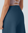 SoftlyZero™ Airy High Waisted Pockets Cool Touch Yoga Bermuda Shorts - Majolica Blue