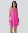 SoftlyZero™ Plush Molded Cups Low Support Dance Active Dress-Easy Peezy Edition A-D Cups - Fuchsia Purple