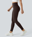 Halara UltraSculpt™ High Waisted Tummy Control Pocket Shaping Training Leggings - Hot Fudge