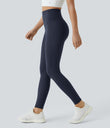 Halara UltraSculpt™ High Waisted Tummy Control Pocket Shaping Training Leggings - Mood Indigo