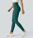 Halara UltraSculpt™ High Waisted Tummy Control Pocket Shaping Training Leggings - June Bug