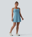 Softlyzero™ Plush Backless Active Dress-Easy Peezy Edition DD-F - Warm Mid Blue