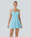 SoftlyZero™ Airy Backless Twisted Cool Touch Dance Active Dress-Easy Peezy Edition - Spun Sugar